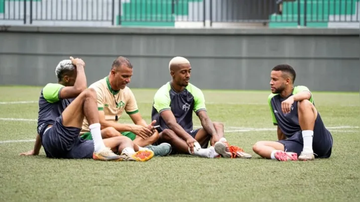Treino do Feira FC