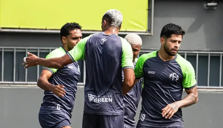 Treino do Feira FC