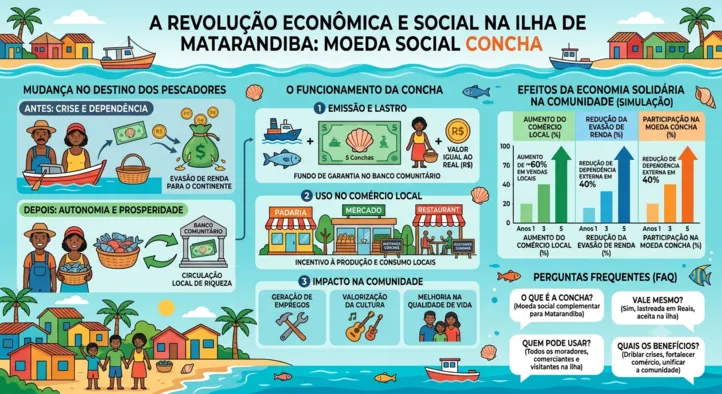 Imagem ilustrativa da imagem Concha: a moeda que mudou destino de pescadores e driblou crise em ilha na Bahia