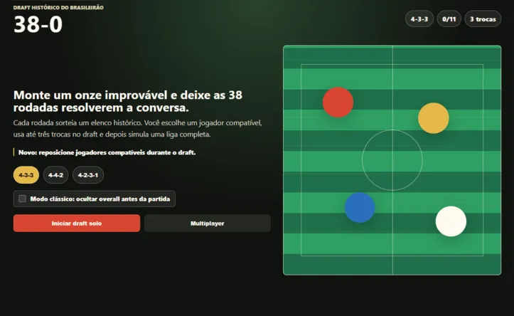 Jogo 38 a 0