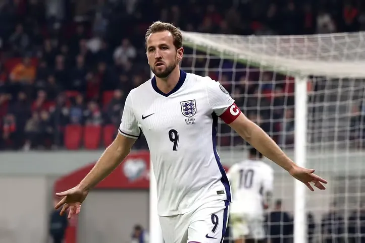 Harry Kane pela Inglaterra