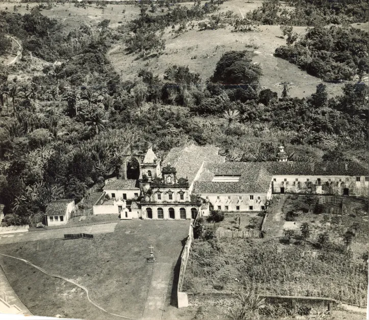 Vista área do Conjunto Arquitetonico de Santo Antonio de Cairu