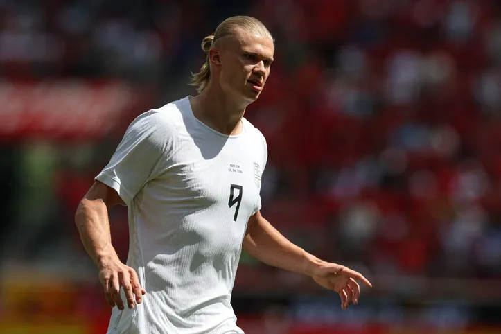 Erling Haaland é o grande craque da Noruege