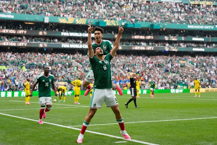 México na estreia da Copa