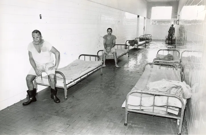 Internos no Hospital Juliano Moreira em 1989