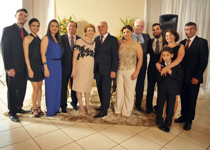 Família de Nabor (em memória) e Zulma Zuttion, pioneiros da produção no Cerrado da Bahia