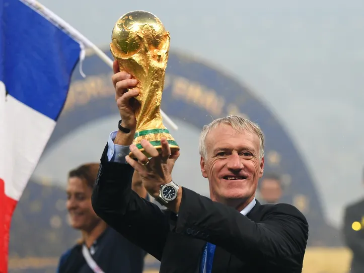 Deschamps campeão do mundo em 2018