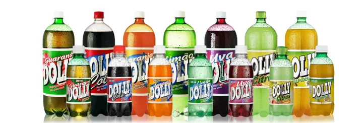 Refrigerantes da marca Dolly