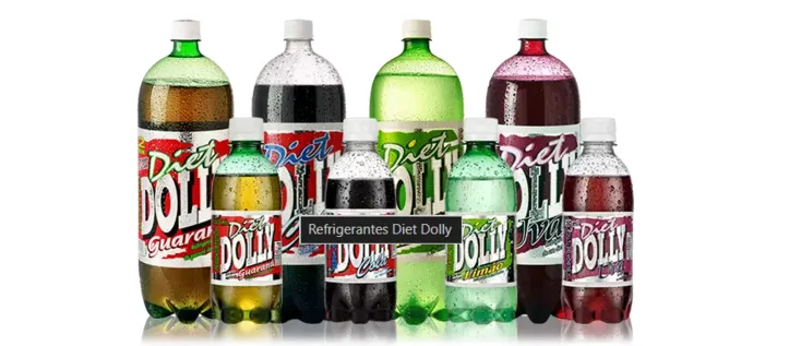 Refrigerantes da marca Dolly