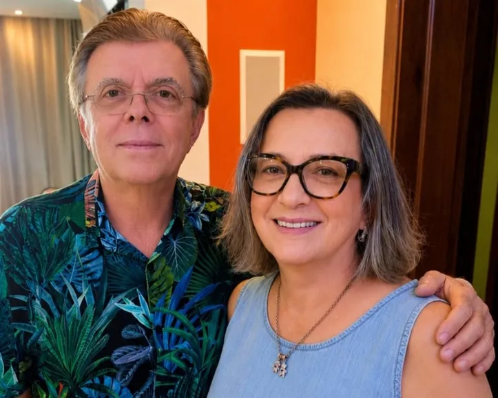 Anfitriões do encontro: Márcia e Sílvio Batalha