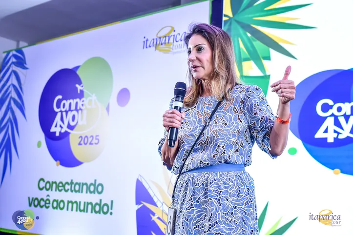 Tércia Vasconcelos e o Connect 4You 2026, que movimenta o turismo nacional e internacional