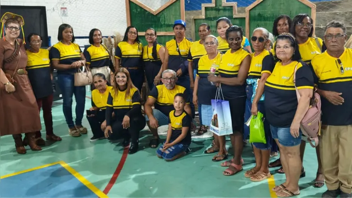 Estudantes do projeto EPJAI, em Gandu