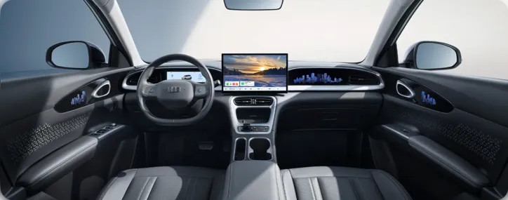 Interior do Geely EX2