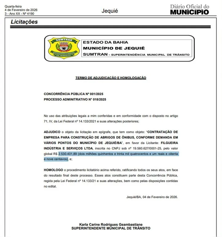Imagem ilustrativa da imagem Empresa contratada por R$2,5 mi não iniciou obras prometidas em Jequié