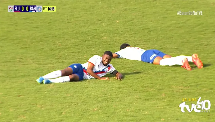 Imagem ilustrativa da imagem Enxame de vespas paralisa final do Baianão Sub-20; veja imagens