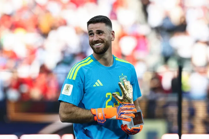 Unai Simon, goleiro da Espanha