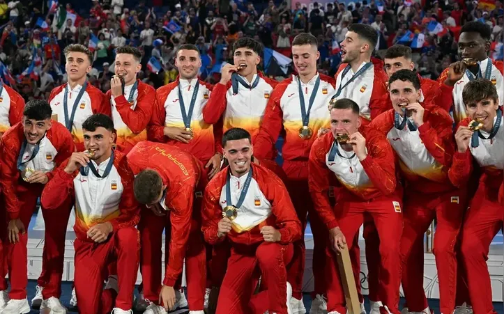 Espanha vencendo o ouro olímpico