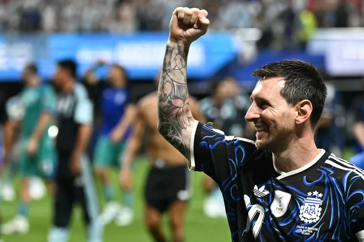 Messi na semifinal da Copa