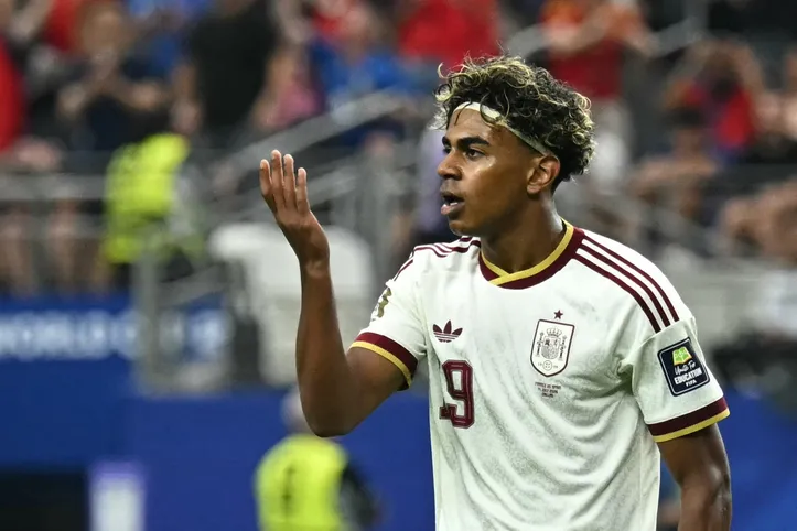 Lamine Yamal na semifinal da Copa