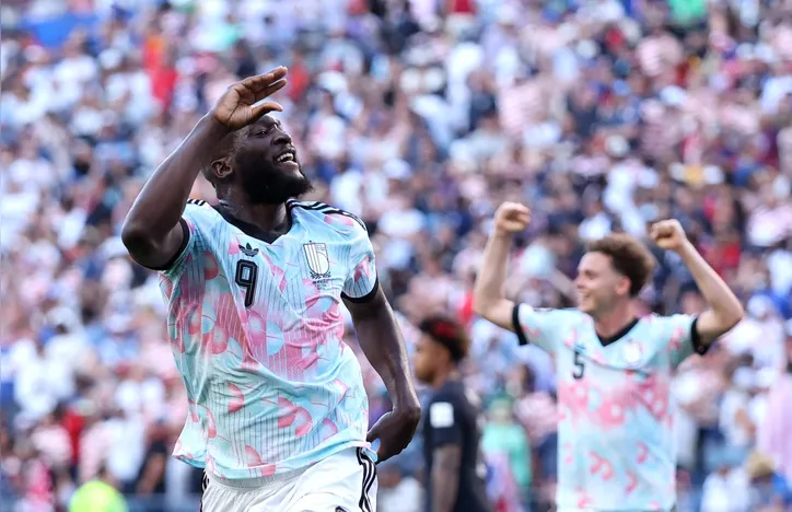 Lukaku pela Bélgica na Copa do Mundo