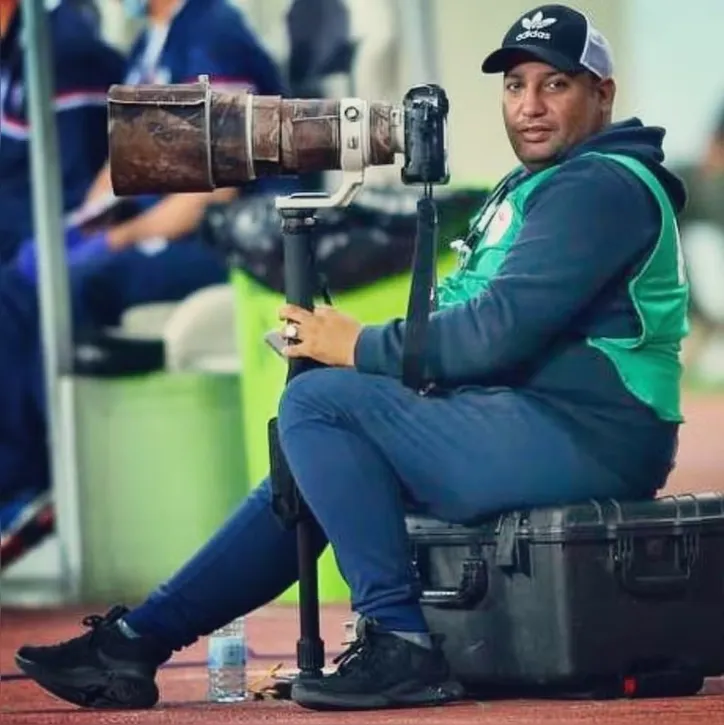 Talal Salah, fotógrafo oficial da seleção do Iraque