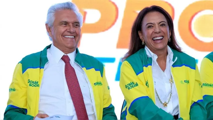 Ronaldo Caiado e Gracinha Caiado