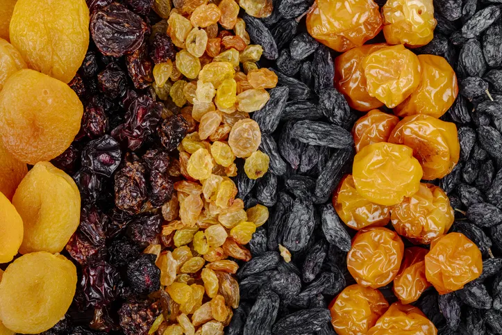 Frutas desidratadas
