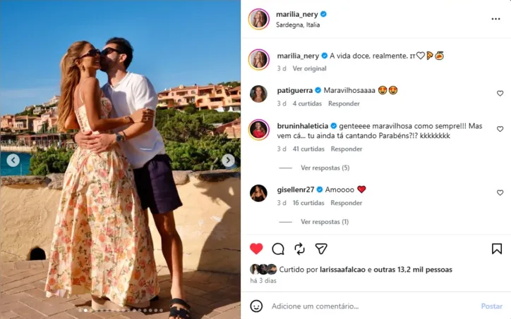 Post de Marilia Nery no Instagram