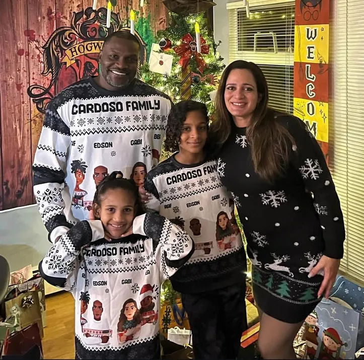 Jacaré e a família
