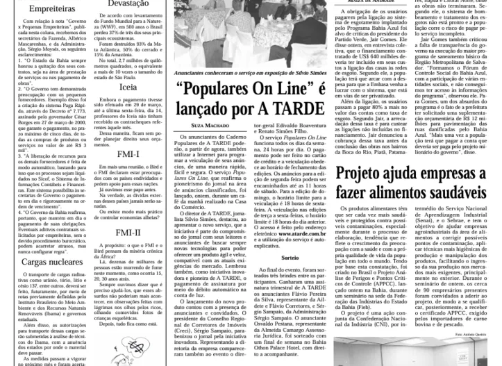Imagem ilustrativa da imagem Fax, HTML e modem: como nasceu o A TARDE Online há 30 anos