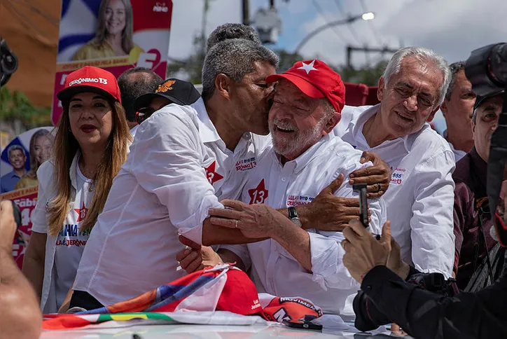Lula é "trunfo" de Jerônimo na eleição