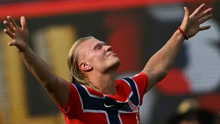 Erling Haaland, carrasco do Brasil