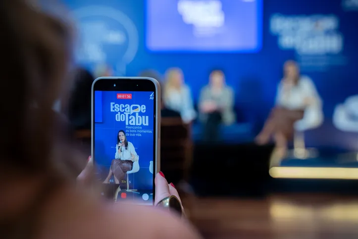 Apresentação da pesquisa “Escape do Tabu: retratos da Incontinência Urinária no Brasil”, em São Paulo