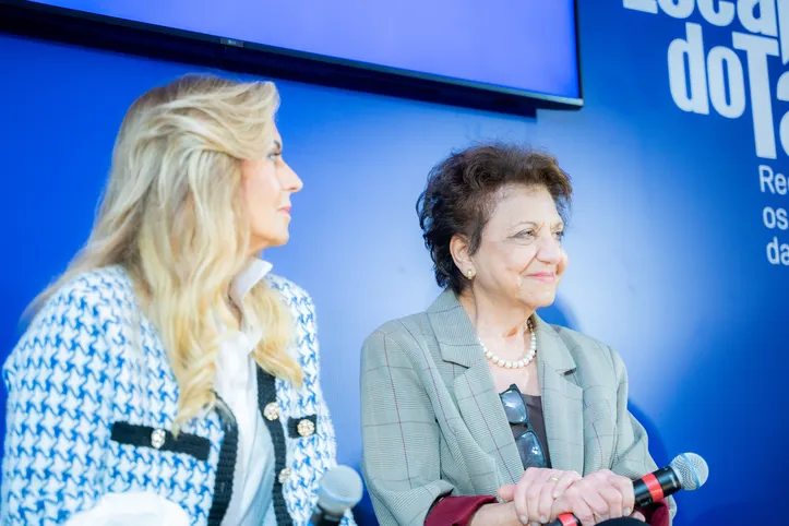 Dra Carmita Abdo durante o evento de lançamento da pesquisa, em São Paulo