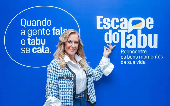 Helô Pinheiro, embaixadora da campanha "Escape do Tabu"