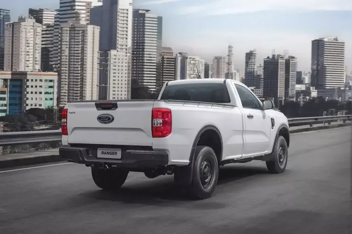 Traseira da Ford Ranger