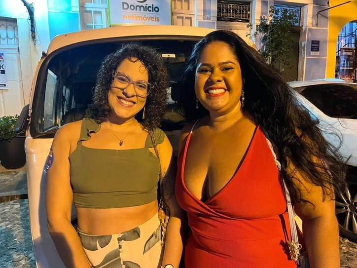 As amigas Camila Gomes e Gabriella Moreira