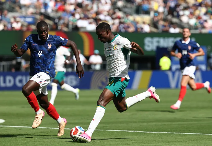 Imagem ilustrativa da imagem Com dois de Mbappé, França derrota Senegal pela Copa do Mundo