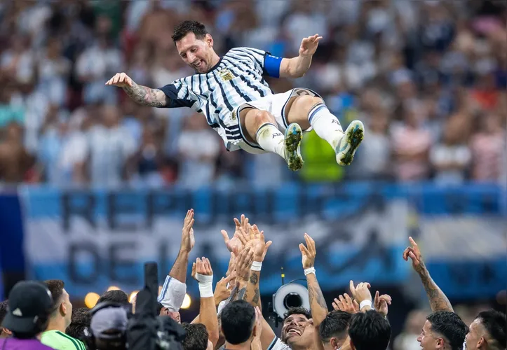 Messi pela Argentina