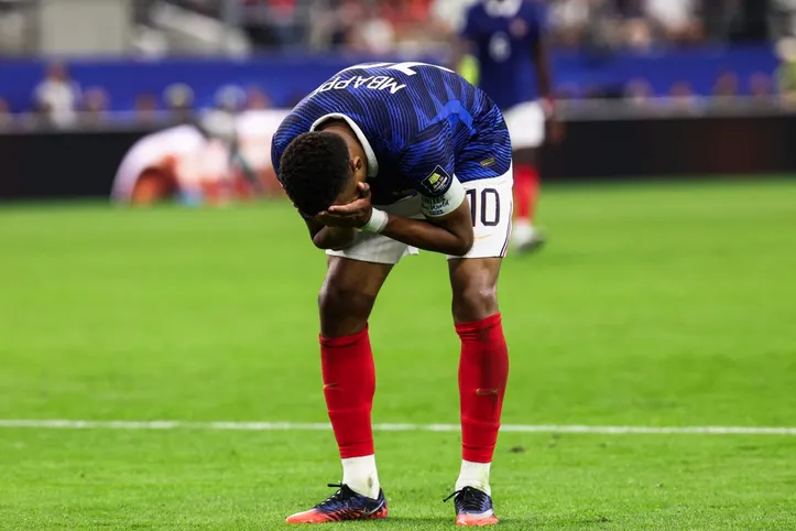 Mbappé após derrota para a Espanha na semifinal