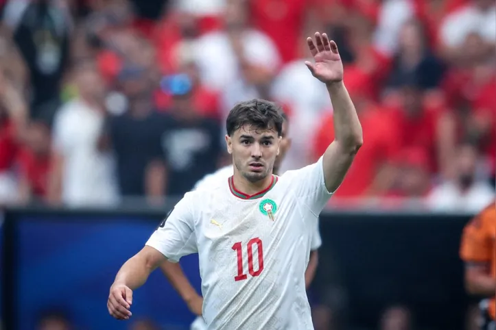 Brahim Diaz por Marrocos na Copa do Mundo
