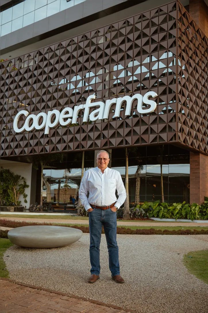 Presidente da Cooperfarms, Marcelino Kuhnen