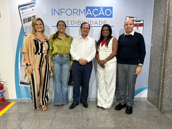 Maurício Bacelar fez visita de cortesia ao grupo A TARDE, nesta quarta-feira, 22
