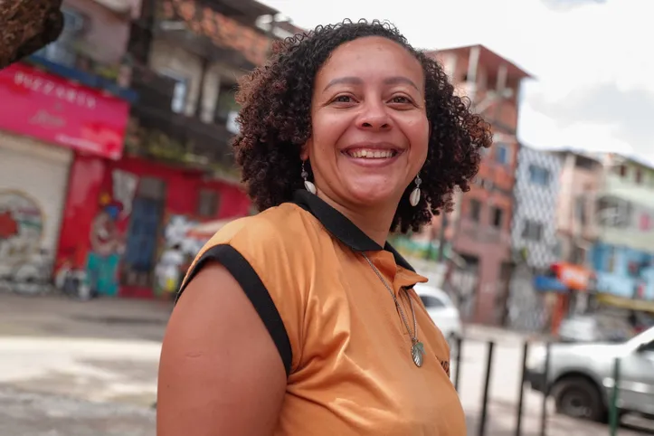 Tatiane é uma das fundadoras do Alagados Turismo Comunitário