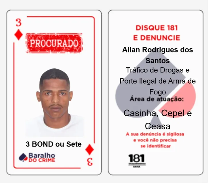 Imagem ilustrativa da imagem Integrante do Baralho do Crime é morto após fazer companheira refém em Salvador