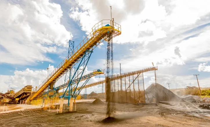 Mina de minério de ferro Pedra de Ferro, da Bamin, na Bahia