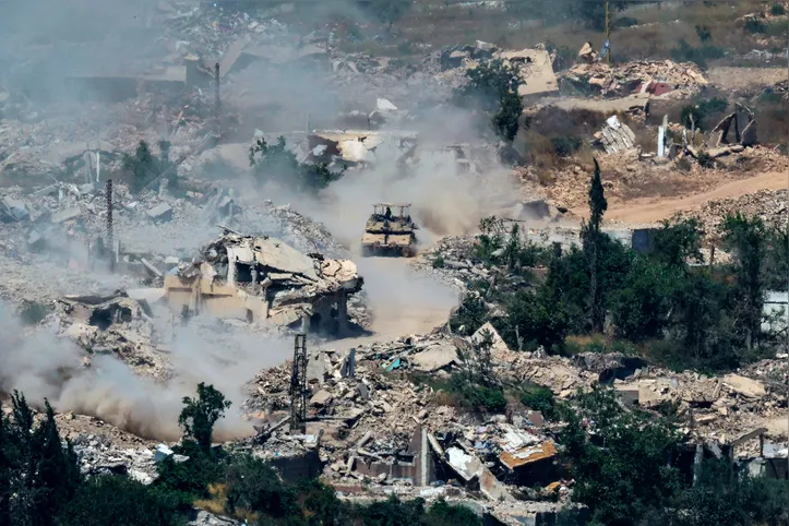Alta Galileia, no norte de Israel, perto da fronteira entre Israel e Líbano