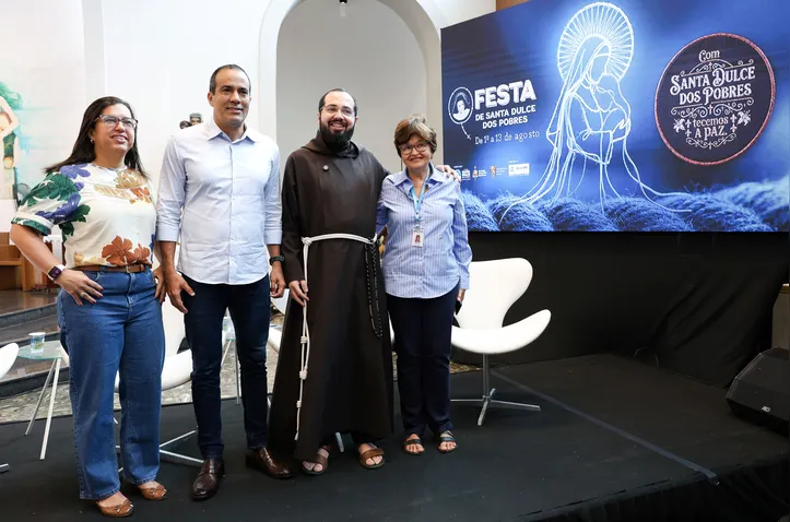 Lançamento da Festa de Santa Dulce dos Pobres reuniu, no Santuario
