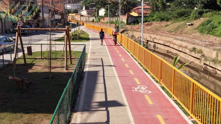 Projeto conta também com ciclovia.