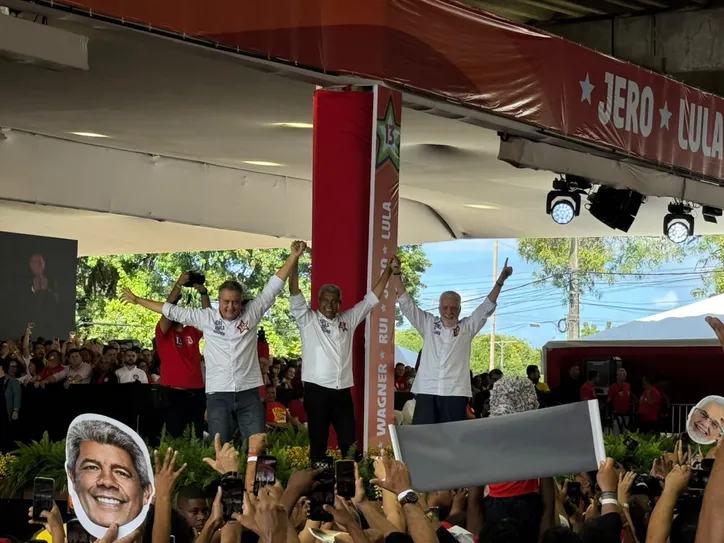 Chapa majoritária que concorre ao governo da Bahia